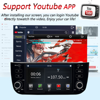 LELV Linux pour Fiat Linea Punto Evo 2012-2015 Sportback Tableau de bord IPS Lecteur multimédia autoradio sans fil Carplay Android Auto