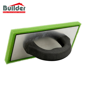 Ergonomic nề công cụ xử lý nhỏ gọn cao su lưỡi xốp bọt Float trowel cho vữa vữa xi măng thạch cao Bình Phương tính năng - Product Image 5