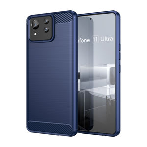 TPU souple antichoc en Fiber de carbone pour <span class=keywords><strong>Zenfone</strong></span> <span class=keywords><strong>9</strong></span> 10 <span class=keywords><strong>coque</strong></span> arrière de téléphone portable pour <span class=keywords><strong>Zenfone</strong></span> 11 Ultra - Product Image 1