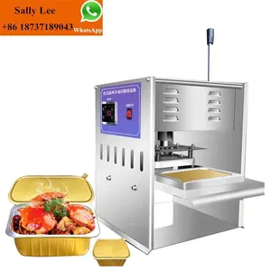 Desktop Aluminum Container Cup top Foil Lid Sealing Machine