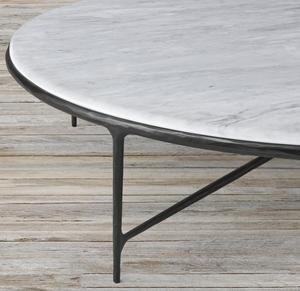 <span class=keywords><strong>Table</strong></span> <span class=keywords><strong>console</strong></span> ronde en marbre moderne nordique MRS WOODS, <span class=keywords><strong>table</strong></span> basse en acier inoxydable avec pieds en <span class=keywords><strong>fer</strong></span> doré de luxe - Product Image 4
