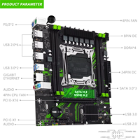 MACHINIST LGA 2011-3 Socket X99 PR9 Mendukung CPU Xeon E5, RAM DDR4, NVMe SSD, USB 3.0, TPM2.0 dengan Harga Pabrik