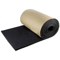 Feuille d'isolation thermique en mousse NBR avec feuille d'aluminium pour bouclier thermique et protection thermique du moteur automobile