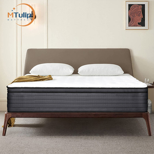 Muebles hipoalergénicos de 6/8/10/12 pulgadas, empaquetados al vacío, tamaño King, cama doble para dormir, colchón de espuma viscoelástica con ruedas - Product Image 4
