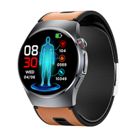 Reloj Inteligente Saludable con Bomba de Aire y Medidor de Presión Arterial S201 2026, Pantalla AMOLED de 1.56 Pulgadas, Función EDA, Monitor de Frecuencia Cardíaca Multicanal 4PD