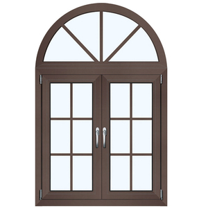 Zhtdoors phổ biến nhất Sản phẩm mới ra nước ngoài mở Pháp Châu Âu cửa sổ cong cửa sổ Series cho nhà 60x80 - Product Image 2