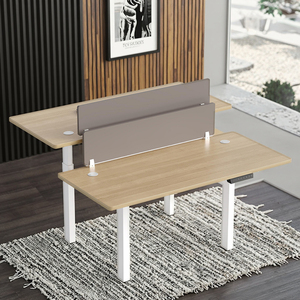 Bàn chơi game màn hình kép với chân đế mô-đun, Thảm Chống mỏi và khung thép nặng - Product Image 5