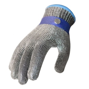 Gants de sécurité <span class=keywords><strong>pour</strong></span> la cuisine, <span class=keywords><strong>pour</strong></span> l'ouverture des huîtres, le filetage du poisson, le traitement des aliments, en acier inoxydable 304, résistant aux coupures, gants de travail <span class=keywords><strong>pour</strong></span> boucher - Product Image 4