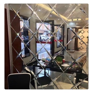 China 2mm-6mm <b>Silver</b> <b>Mirror</b> Glass Sheet for Bathroom Wall Furniture Gym Salon <b>Mirror</b> - Product Image 4