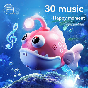 Induzione elettrica a dondolo pesce pancia giocattolo con luci musica mamma per bambini giocattolo giocattoli educativi stelo - Product Image 3