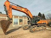 Excavadora de Cadenas Usada Doosan DX520LC de Alta Calidad y Bajo Precio, Modelo 2019, Motor y Bomba Scania, Origen Corea, en Venta