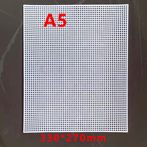 शैक्षिक स्पष्ट प्लास्टिक कैनवास सेट बहु-रंग और स्कूल कला परियोजनाओं के लिए एक आकार विकल्प - Product Image 6