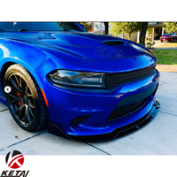 Ajustement parfait Rock Style ABS voiture accessoires noir avant lèvre SRT pare-chocs pour Dodge Charger 2015 +