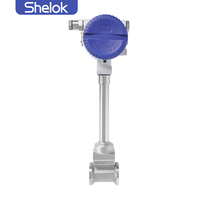 Vortex Flow Meter for Steam Gas Liquid Water High Temperature Industrial - Vortex Shedding DN15-DN300