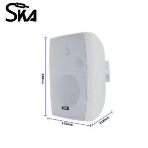 BWF22 Altavoces montados <span class=keywords><strong>en</strong></span> la pared de 2 vías y 4 pulgadas Subwoofer alimentado de 20W con amplificador Sistema de megafonía pasivo/Sistema de música/Meet - Product Image 4