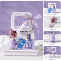 Coffret Cadeau de Fidélité Client Spa & Salon – Édition Spéciale Fêtes – Violet – Combinaison Personnalisée Transparente – Vente en Gros – Panier Cadeau Bien-être pour Festivals