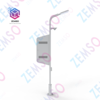 Lampadaire intelligent extérieur avec écran LCD, écran publicitaire sur poteau de rue
