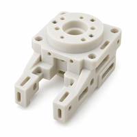 Pièces usinées CNC sur mesure en POM pour effector de robot, à faible friction et de précision
