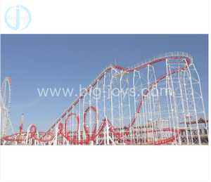 Le <span class=keywords><strong>parc</strong></span> d'attractions de montagnes russes passionnantes de Offre Spéciale monte des montagnes russes tournantes suspendues à vendre - Product Image 4