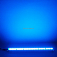 Barres lumineuses LED 12V SMD5050 18 LED 12 pouces IP67 en alliage d'aluminium RGB/Chaud/Froid/Naturel/Blanc de jour pour éclairage paysager ON/OFF