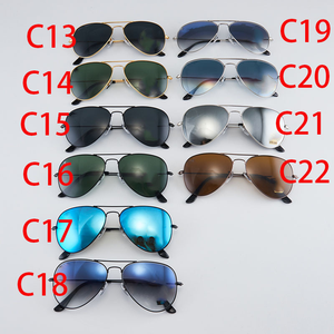 Kacamata hitam Pilot mewah merek trendi 3025 Gafas De Sol kacamata hitam bingkai logam mode klasik kualitas tinggi kacamata hitam desainer mewah - Product Image 6