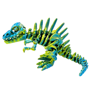 Figura articulada de esqueleto de Spinosaurus impresa en 3D con articulación flexible, decoración de escritorio, regalo para mayores de 7 años, fabricado en China, transfronterizo - Product Image 5