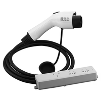 Qiaoyi China Neu 3,5 kW 220V AC IP55 3m Kabel EV-Entladepistole V2L GB/T Fahrzeugladegerät Camping-Steckdose Modell QYZF-2-16