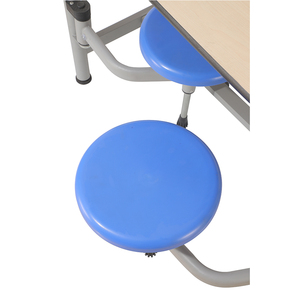 Mesa de Comedor Plegable de 4 Plazas <span class=keywords><strong>para</strong></span> Cantina Escolar, Muebles <span class=keywords><strong>para</strong></span> Comedor de Grado Comercial - Product Image 3