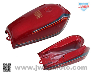 ESTANQUE GASOLINA PARA MOTOCICLETA <span class=keywords><strong>DE</strong></span> ACERO DEPÓSITO <span class=keywords><strong>DE</strong></span> COMBUSTIBLE Guangzhou China 3 Años Negro ROJO Case a JWBP Negro ROJO Case CLASE a - Product Image 2