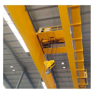 <span class=keywords><strong>QD</strong></span> 75/10 tonnes <span class=keywords><strong>60</strong></span> tonnes style européen double poutre pont roulant eot pont grue robuste fabricant chinois - Product Image 2