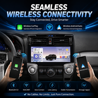 Écran stéréo HD RoadNavi 12,3 pouces, navigation Android pour Toyota 4Runner 2010-2023, lecteur multimédia vidéo, CarPlay sans fil, GPS