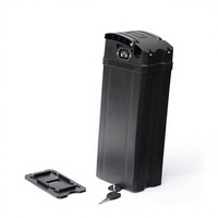 Boîtier de batterie de vélo électrique ALX061B vide, compatible 36V-72V, pour cellules 18650/21700, en ABS+PC résistant aux chocs, personnalisable, solution tout-en-un
