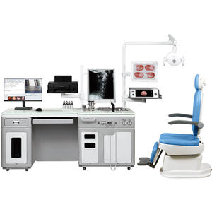 Stazione di Lavoro Otorinolaringoiatrica VS-G50 Configurazione Standard con Sorgente Luminosa LED Integrata, Sedia per Medico e Compressore - Product Image 3