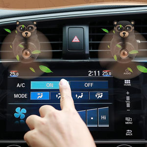 메센테 귀여운 동물 대용량 팩 미니 컴팩트 디자인 차량용 송풍구 안전 디퓨저 방향제 - Product Image 3