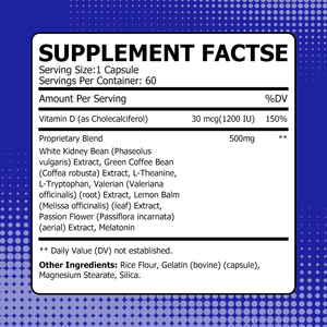 Capsules Brûle-Graisses Nocturnes Best-Seller avec Vitamine D pour Soutenir l'Activité Métabolique de Nuit et la Relaxation Nocturne - Product Image 2