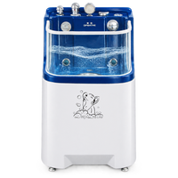 Baignoire pour chien Dpbathe Hyponic en acrylique transparent pour une surveillance facile des conditions cutanées