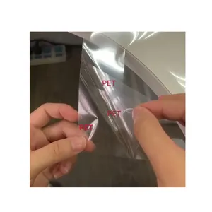 Super Clear Transparent Double Sides Adhesive PET Cold Lamination Mounting Film For Acrylic Photo Crafts Lenticular Film
