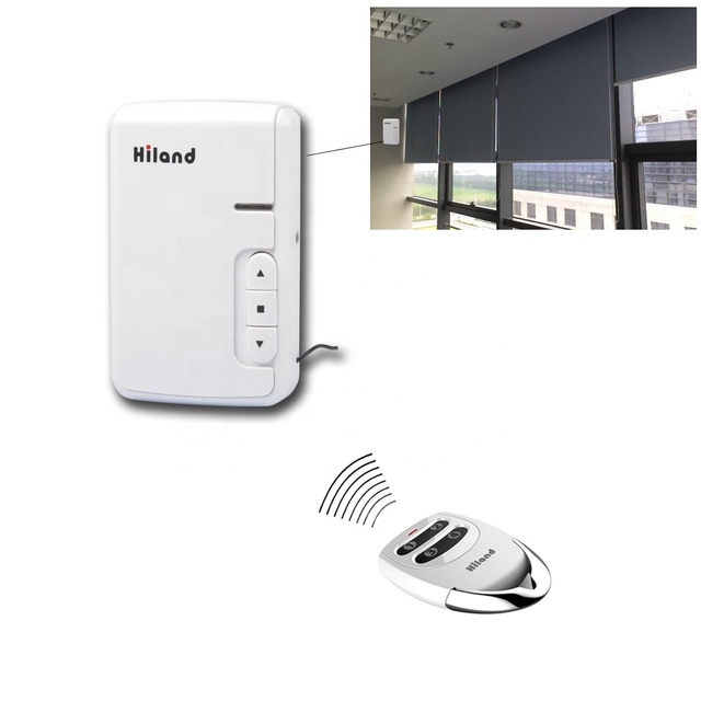Hiland Universal Rolling Code Tubular Motor Receiver With 30 Transmitter Stored
