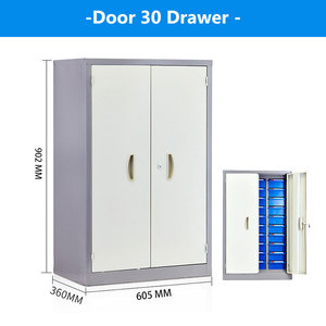 Sửa chữa thiết lập chỉ số Thẻ Hiện Đại hội thảo thép kim loại cơ khí ngực nhà để xe lưu trữ công cụ nhựa ngăn kéo nộp hồ sơ phụ tùng tủ - Product Image 5