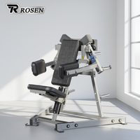 Máquina de Remo para Gimnasio, Venta al por Mayor, Rosen Fitness, Entrenamiento de Fuerza, Culturismo, Elevación Lateral para Ejercicio