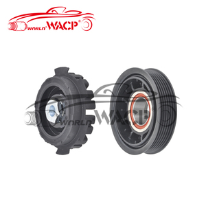 OEM 4H0260810B para Audi A4 A5 A6 A7 Q7 para VW Touareg <span class=keywords><strong>CR7</strong></span> 2,0 Embrague del compresor de CA del coche 6SES14C 6PK 115MM CLAD023 - Product Image 1