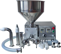 Máquina Comercial para Rellenar Pasteles, Dosificador Industrial de Masa para Cupcakes, Muffins, Tostadas, Sándwiches, Inyector de Crema y Mermelada, Máquina de Panadería