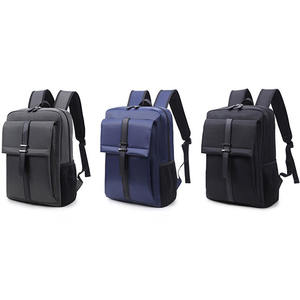 Sac à dos pour homme en noir avec logo personnalisé, sac à dos pour ordinateur portable, sac à dos d'affaires, mochilas, sac à dos - Product Image 5
