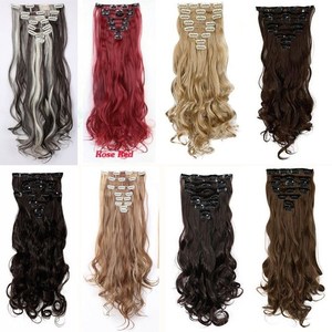 <span class=keywords><strong>ต</strong></span>่อ<span class=keywords><strong>ผม</strong></span>แบบคลิปห<span class=keywords><strong>น</strong></span>ีบสำหรับผู้หญิง แบบผมหยิ<span class=keywords><strong>ก</strong></span>ฟู ชุด 7 ชิ้น เย็บสองชั้<span class=keywords><strong>น</strong></span>ด้วยเครื่องจั<span class=keywords><strong>ก</strong></span>ร เส้นใยทนความร้อนสูง สำหรับสาวๆ - Product Image 5