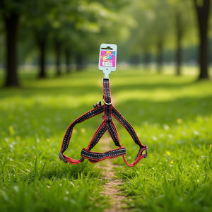 Imbracatura per Animali Domestici in Filato di Nylon Riflettente 1.5 per Copertura di Petto e Schiena - Product Image 1