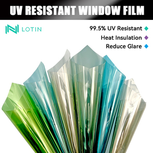 Stylish Car Tint <b>Window</b> <b>Film</b> Tinting Smart with Extra Black Silver Mirror Gold Purple Green Blue Grey Red Dark Chrom Color - Product Image 2