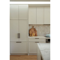 CBMmart Ensemble complet intelligent de cuisine en bois sur mesure avec plan de travail en stratifié et en résine Design moderne Écologique