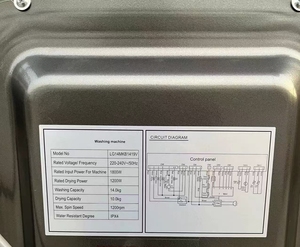Lavadora y Secadora Profesional con Estándares Europeos, 220v 50hz, 14kg de Capacidad - Product Image 5