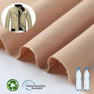 recycled polyester t800 t400 poka stretch columbia cargo kaki twill pants trouser fabric