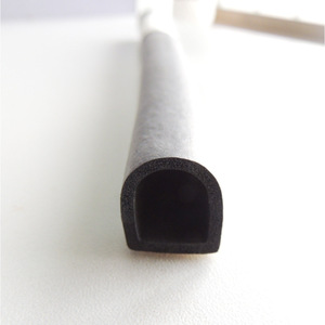 D Type Semi Circular Foam Sealing <b>Strip</b> With Double Sided Adhesive For Warehouse Racking And Storage - Product Image 2